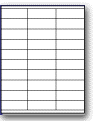 L-30 - 30 per sheet (1" x 2.83")