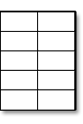 LL10-GC - 10 per sheet (4.25" x 2.3125")