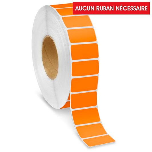 etiquettes-rive-sud,Étiquettes adhésives thermiques directes industrielles – 2 x 1 po - Coloré