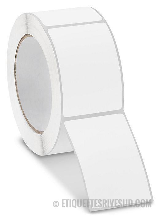 etiquettes-rive-sud,Étiquettes adhésives de masquage – 1-1/2 x 1 po - 1000 étiquettes par rouleau