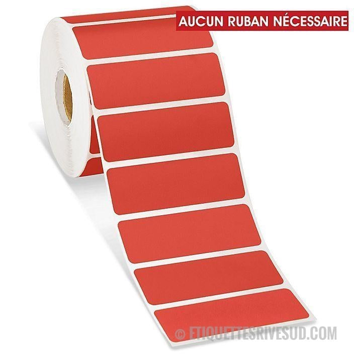 etiquettes-rive-sud,Étiquettes thermiques directes de table – 3 x 1 po, couleurs