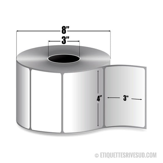 etiquettes-rive-sud,Zebra 4" x 3" Z-Perform 2000D Label - 10000293