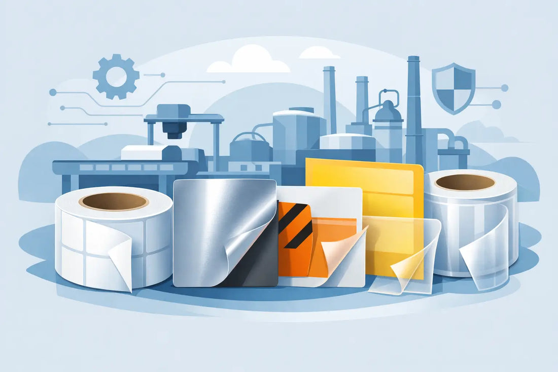 Meilleurs matériaux d’étiquettes industrielles