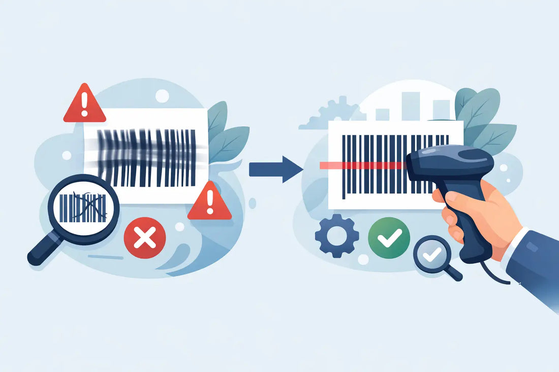 Comment éviter les bavures de code-barres