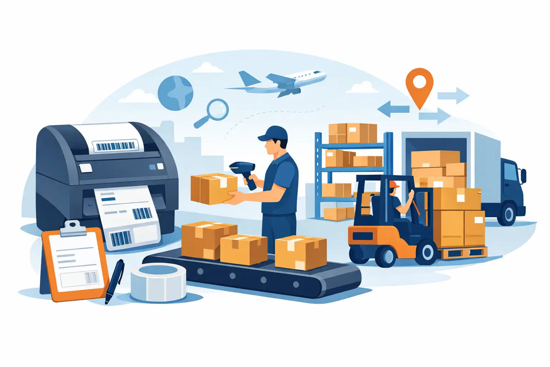 Guide formats étiquettes expédition entrepôt