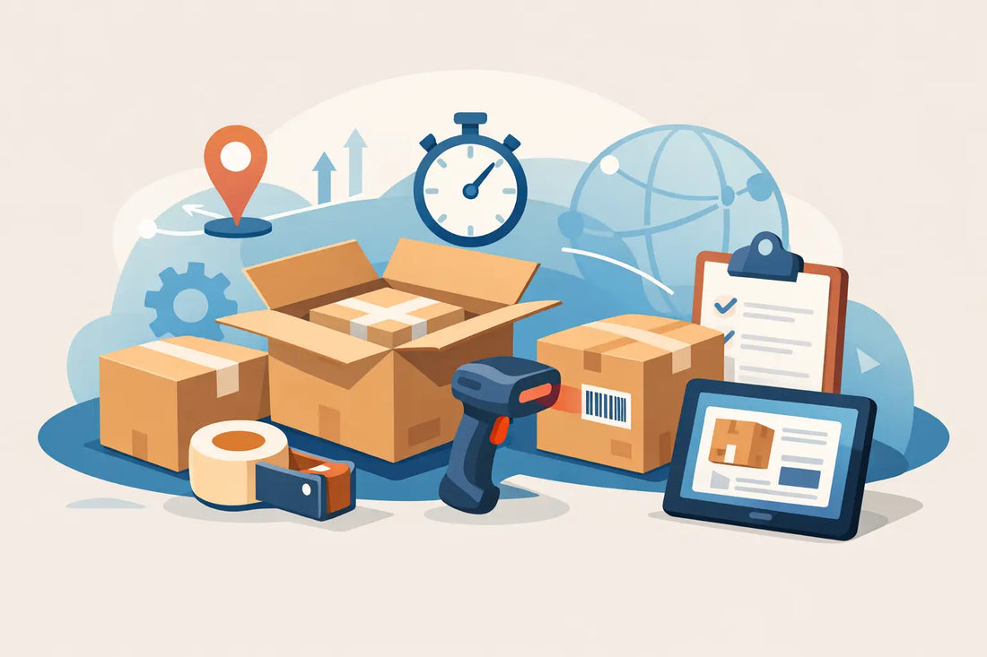 Exemple codage cartons expédition efficace