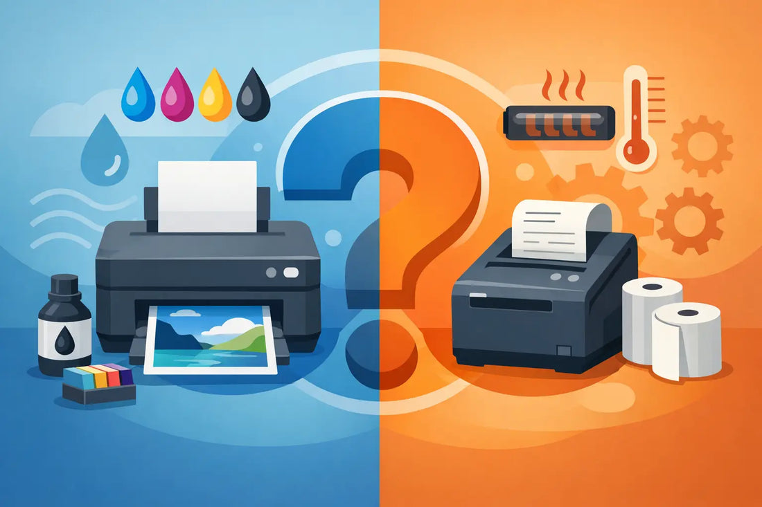 Jet encre ou thermique: que choisir?