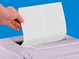 Étiquettes autocollantes Laser et Jet d'encre – BLANC