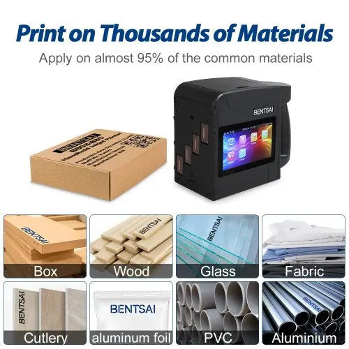 BENTSAI B85 Wide Format Inkjet Printer, Large-Character Inkjet Printer