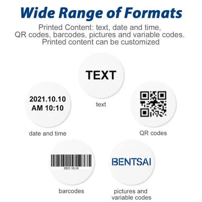 BENTSAI B3 BT-HH6105B3 Portable Handheld Mobile Inkjet Printer