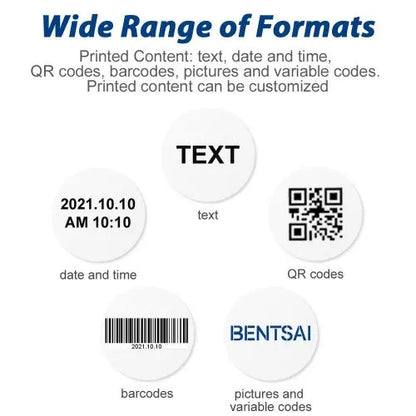 BENTSAI B80 Wide Format Inkjet Printer, Large-Character Inkjet Printer for Marking