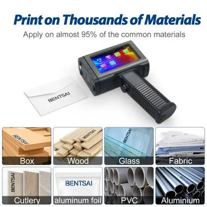 BENTSAI B3 BT-HH6105B3 Portable Handheld Mobile Inkjet Printer