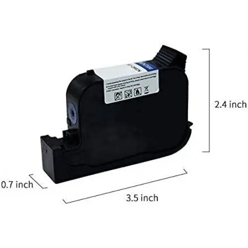 BENTSAI BT-2580P Black Original Fast Dry Solvent Ink Cartridge - 1 Pack