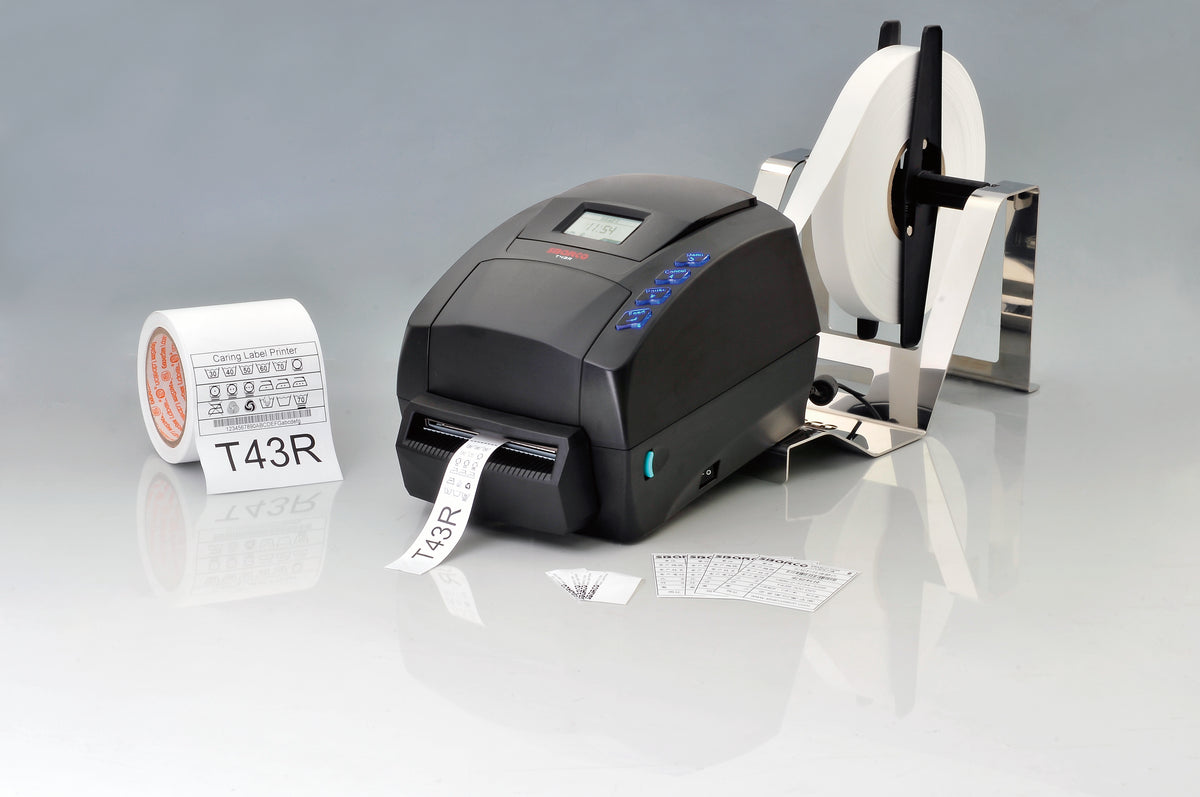 T43R — Imprimante Care Label (Satin/Tissu) 4" | 203 DPI | Desktop
