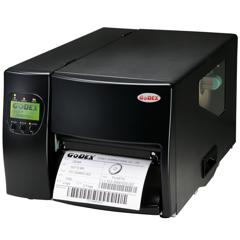 Godex EZ6200Plus — Imprimante Transfert Thermique 6" | 203 DPI | Industriel
