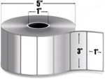 Zebra PolyPro 3000T — Étiquettes Polypropylène Transfert Thermique 3" × 1" | 1 300/rouleau | Core 1" Desktop | Ruban requis
