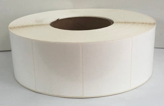 etiquettes-rive-sud,Étiquettes 2.30" X 2.125" polypro transfert thermique en rouleau sur core 3"