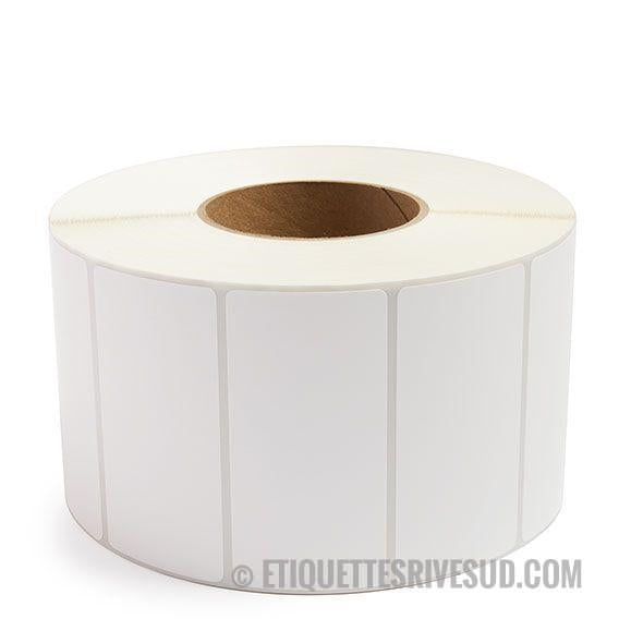 etiquettes-rive-sud,4" x 2" Brillant Synthétique PolyPro 4000T -  91000
