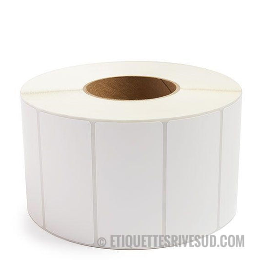 etiquettes-rive-sud,4" x 2" Brillant Synthétique PolyPro 4000T -  91000