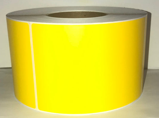 etiquettes-rive-sud,Étiquettes couleur 4.00" X 6.00" transfert thermique en rouleau sur core 3"