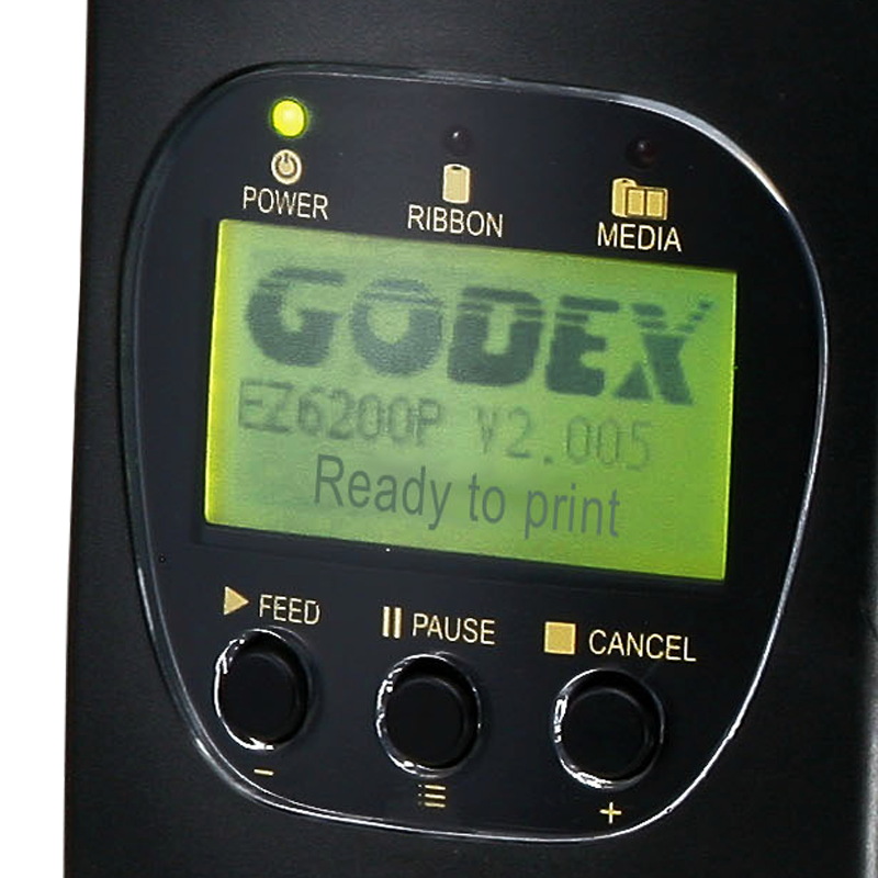 Godex EZ6200Plus — Imprimante Transfert Thermique 6" | 203 DPI | Industriel