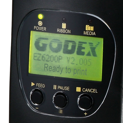 Godex EZ6200Plus — Imprimante Transfert Thermique 6" | 203 DPI | Industriel