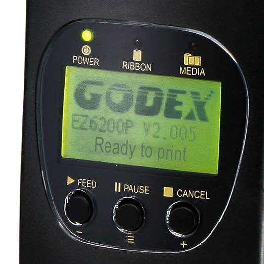 Godex EZ6200Plus — Imprimante Transfert Thermique 6" | 203 DPI | Industriel