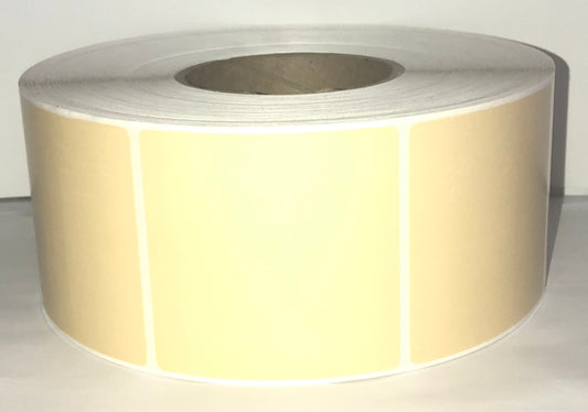 etiquettes-rive-sud,Étiquettes couleur 3.00" X 3.00" transfert thermique en rouleau sur core 3"