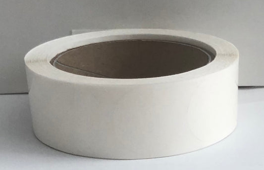 etiquettes-rive-sud,Étiquettes 1.25" rond clair en rouleau sur core 3"