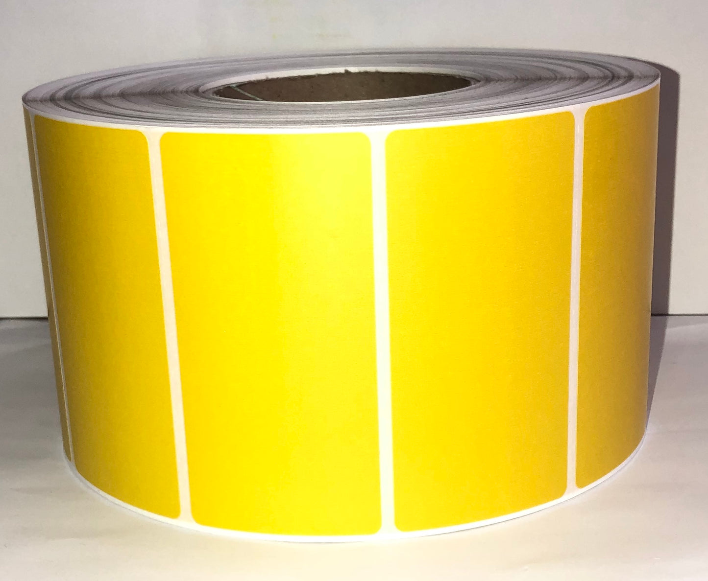 etiquettes-rive-sud,Étiquettes couleur 4.00" X 2.00" direct thermique en rouleau sur core 3"