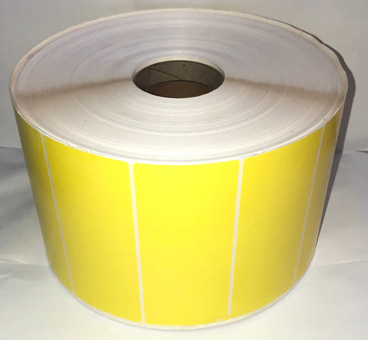 etiquettes-rive-sud,Étiquettes couleur 7.00" X 3.00" transfert thermique en rouleau sur core 3"