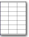 etiquettes-rive-sud,L-21 - 21 per sheet (1.5" x 2.83")