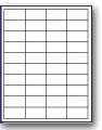 L-40 - 40 per sheet (1" x 2")