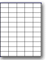 L-55 - 55 per sheet (1" x 1.7")