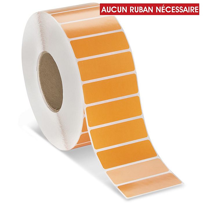 etiquettes-rive-sud,Étiquettes adhésives thermiques directes industrielles – 3 x 1 po - Coloré