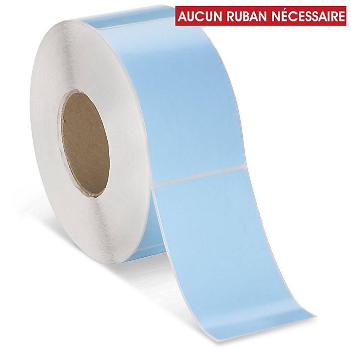 etiquettes-rive-sud,Étiquettes adhésives thermiques directes industrielles – 3 x 5 po - Coloré