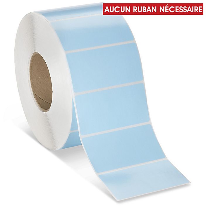 etiquettes-rive-sud,Étiquettes adhésives thermiques directes industrielles – 4 x 3 po - Coloré