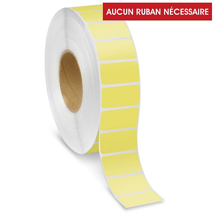 etiquettes-rive-sud,Étiquettes adhésives thermiques directes industrielles – 2 x 1 po - Coloré