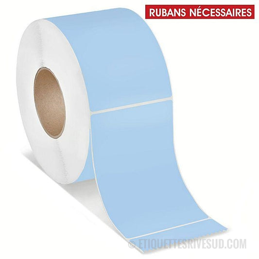 etiquettes-rive-sud,Étiquettes transfert thermique de table – 4 x 2 po, couleurs