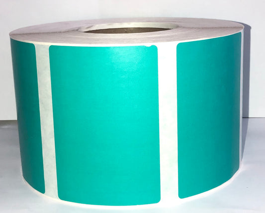 etiquettes-rive-sud,Étiquettes couleur 4.25" X 2.875" transfert thermique en rouleau sur core 3"
