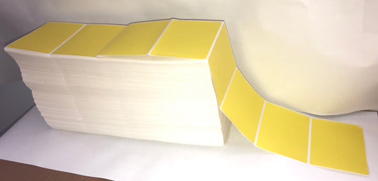 etiquettes-rive-sud,Étiquettes couleur fanfold 4.00" X 3.00" direct thermique