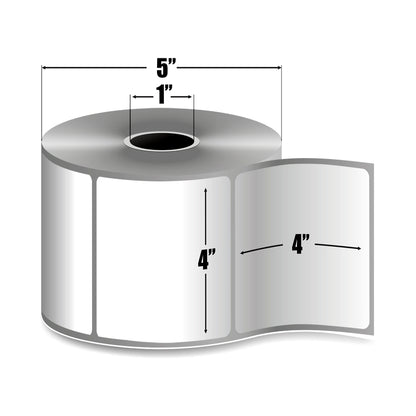 Zebra Z-Perform 2000D — Étiquettes Thermiques Directes 4" × 4" | 640/rouleau | Core 1" Desktop | Sans Ruban