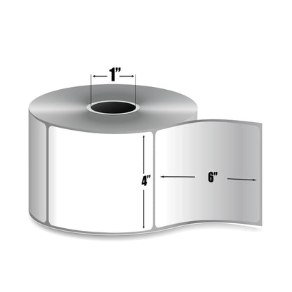 Étiquettes Thermiques Directes Décollables T40 — 4" × 6" | Core 1"