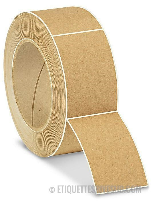 etiquettes-rive-sud,Étiquettes adhésives de masquage – 1-1/2 x 1 po - 1000 étiquettes par rouleau