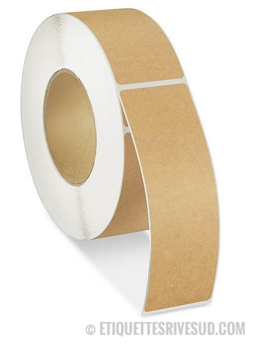 etiquettes-rive-sud,Étiquettes adhésives de masquage – 2 x 6 po - 500 étiquettes par rouleau
