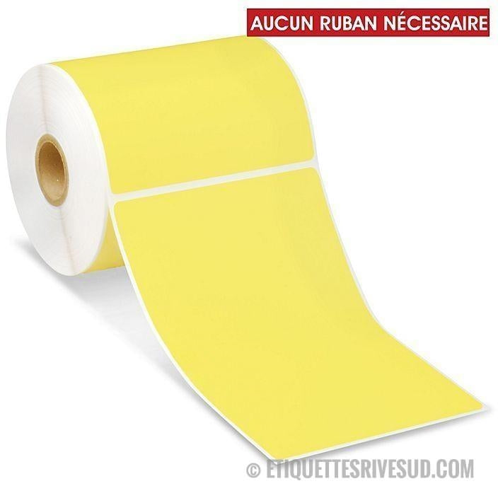 etiquettes-rive-sud,Étiquettes thermiques directes de table – 4 x 8 po, couleurs