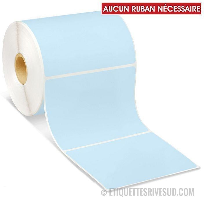 etiquettes-rive-sud,Étiquettes thermiques directes de table – 4 x 4 po, couleurs