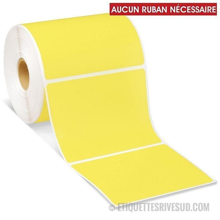 etiquettes-rive-sud,Étiquettes thermiques directes de table – 4 x 4 po, couleurs