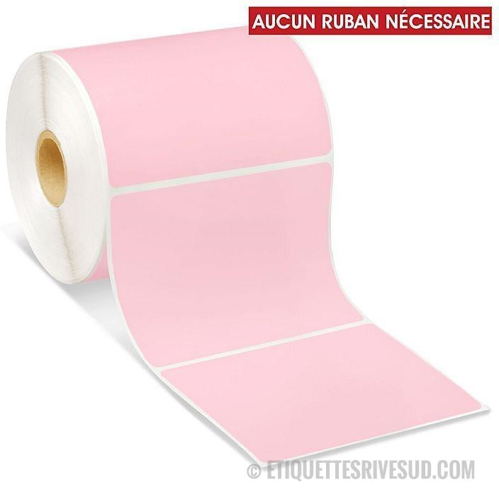 etiquettes-rive-sud,Étiquettes thermiques directes de table – 4 x 4 po, couleurs