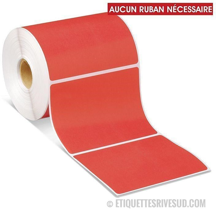 etiquettes-rive-sud,Étiquettes thermiques directes de table – 4 x 4 po, couleurs